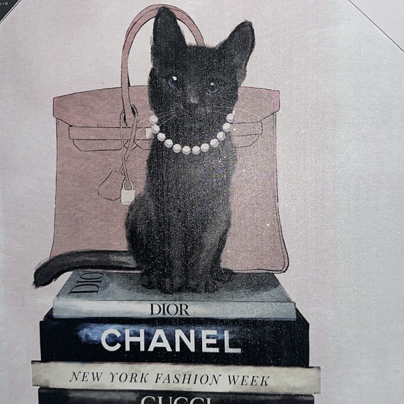 🌶️👑 Fashion Cat Canvas Wall Art - Picture 10 of 17